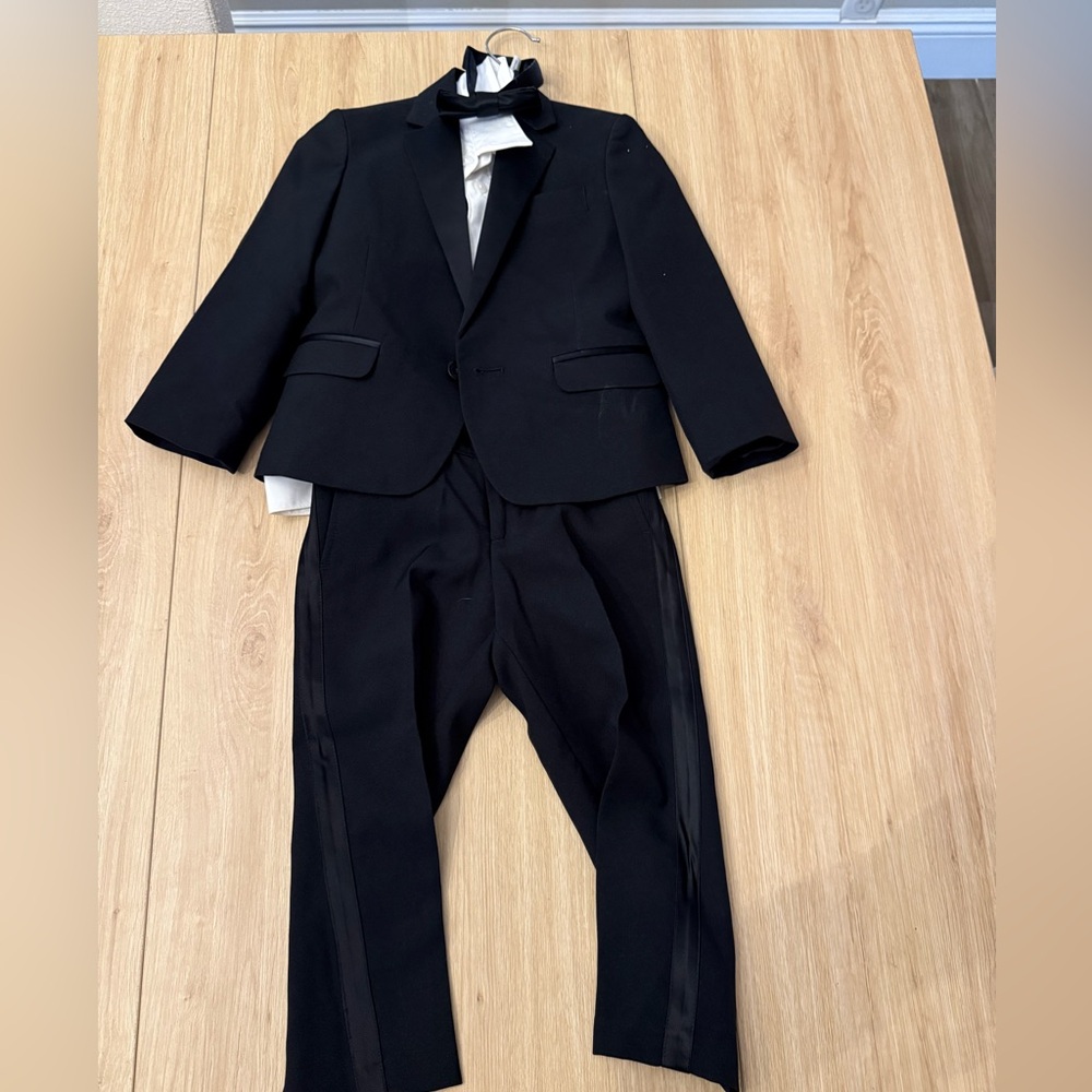 Nautica toddler black suit